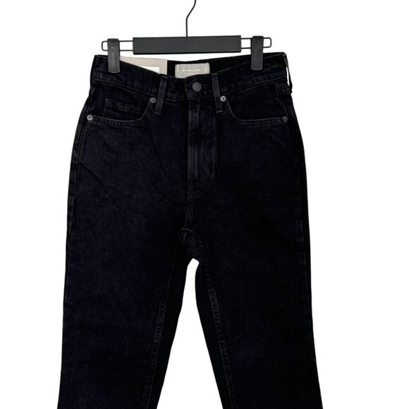 NWT Everlane The Original Cheeky Crop Jean in Coal Black Size 25 - Picture 13 of 14